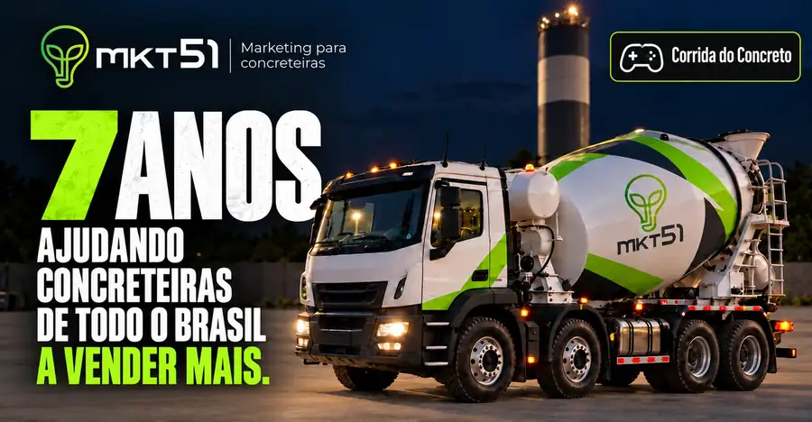 MKT51: 7 anos ajudando concreteiras de todo o Brasil a vender mais.