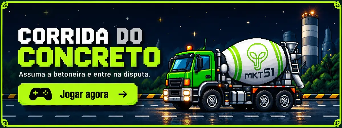 Corrida do Concreto: assuma a betoneira e entre na disputa. Jogar agora.